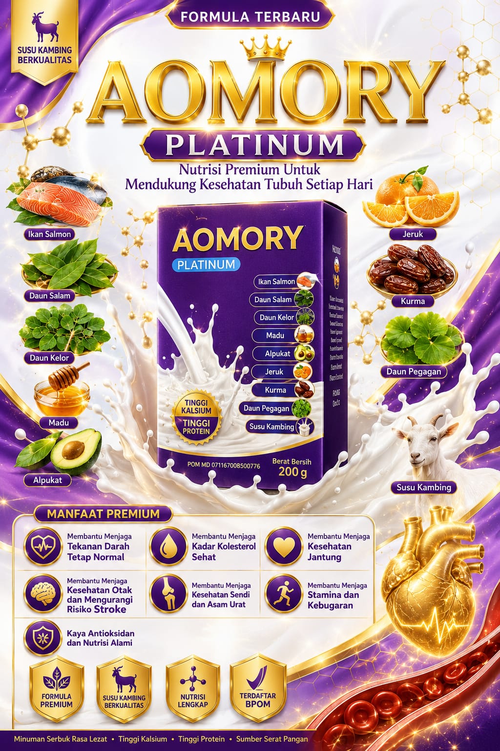 Produk Aomory Platinum